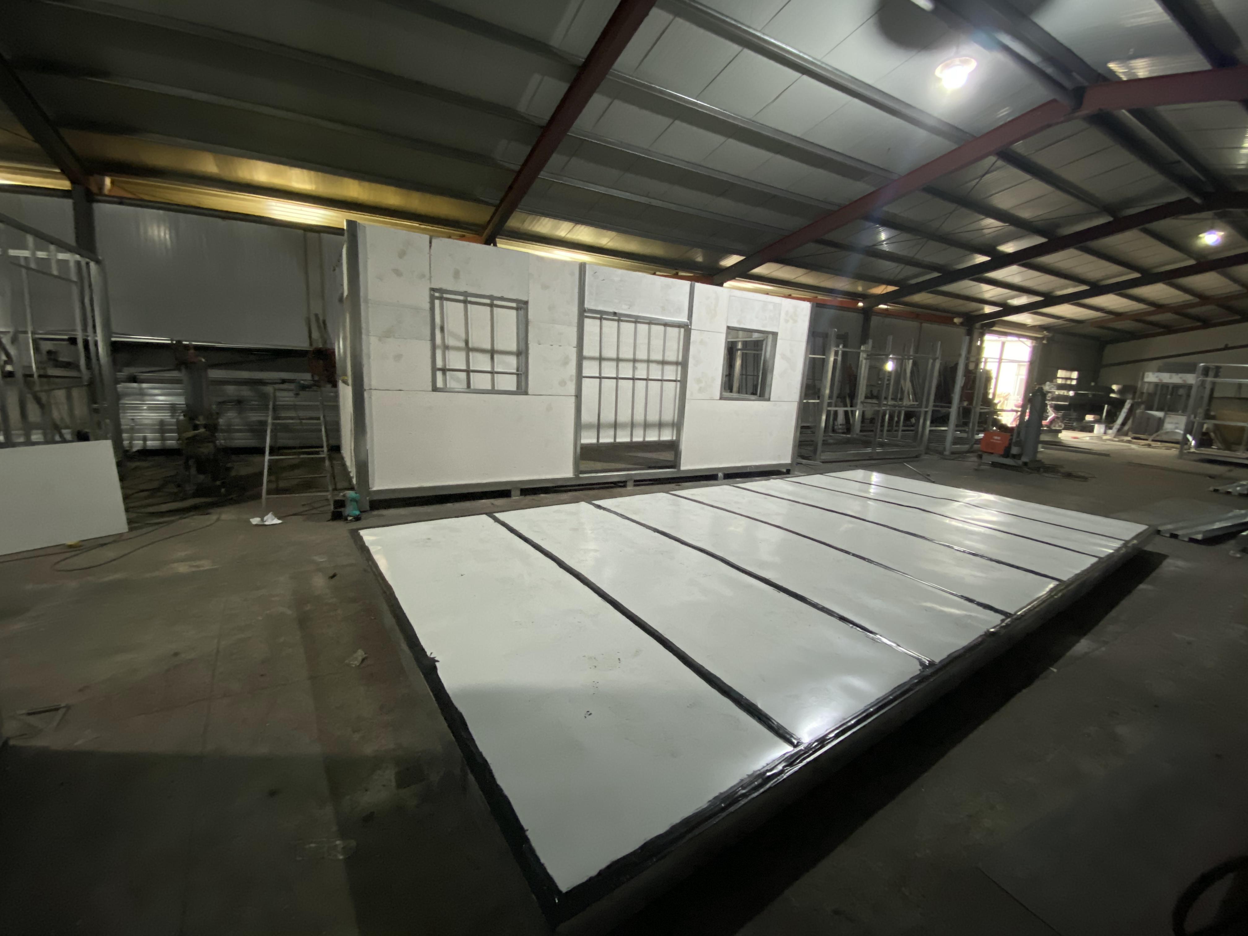 平顶半成品施工